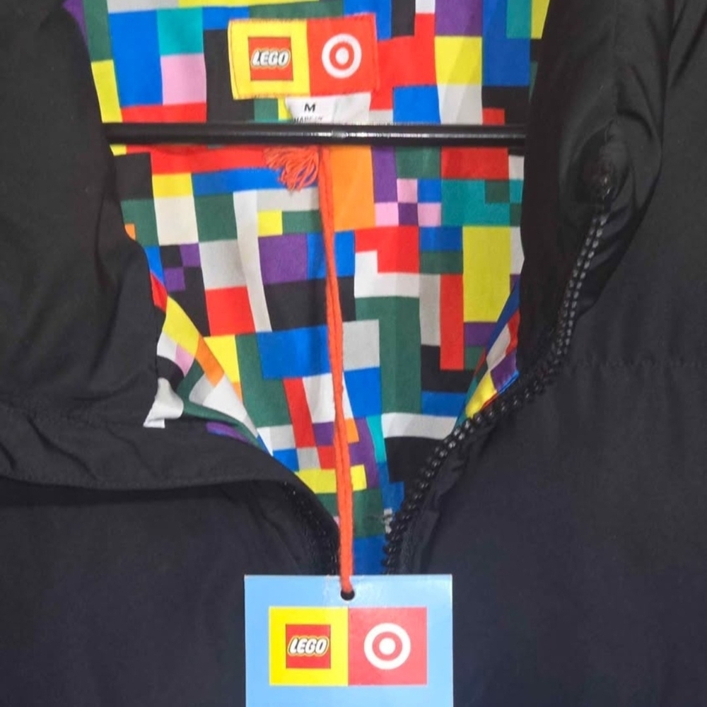 Lego Multicolor Pixel Pattern Jacket NWT - image 4